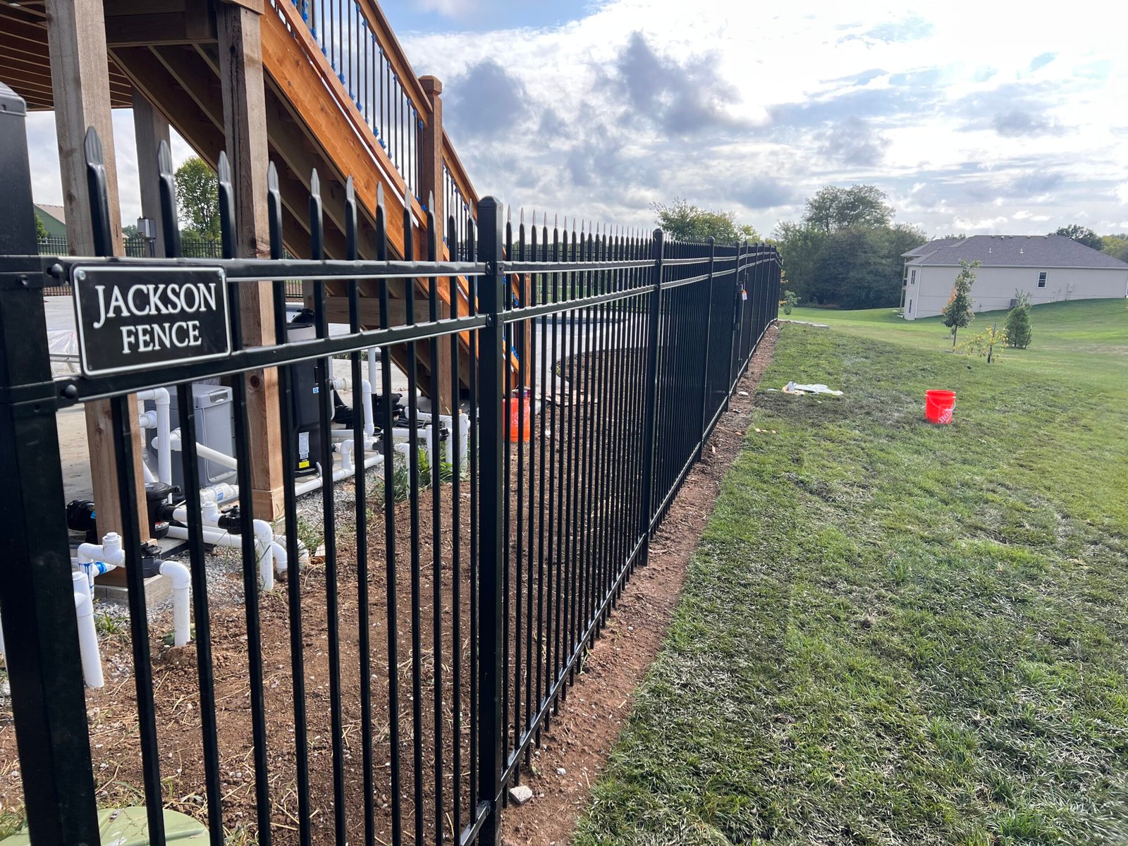Metal Fence Leawood