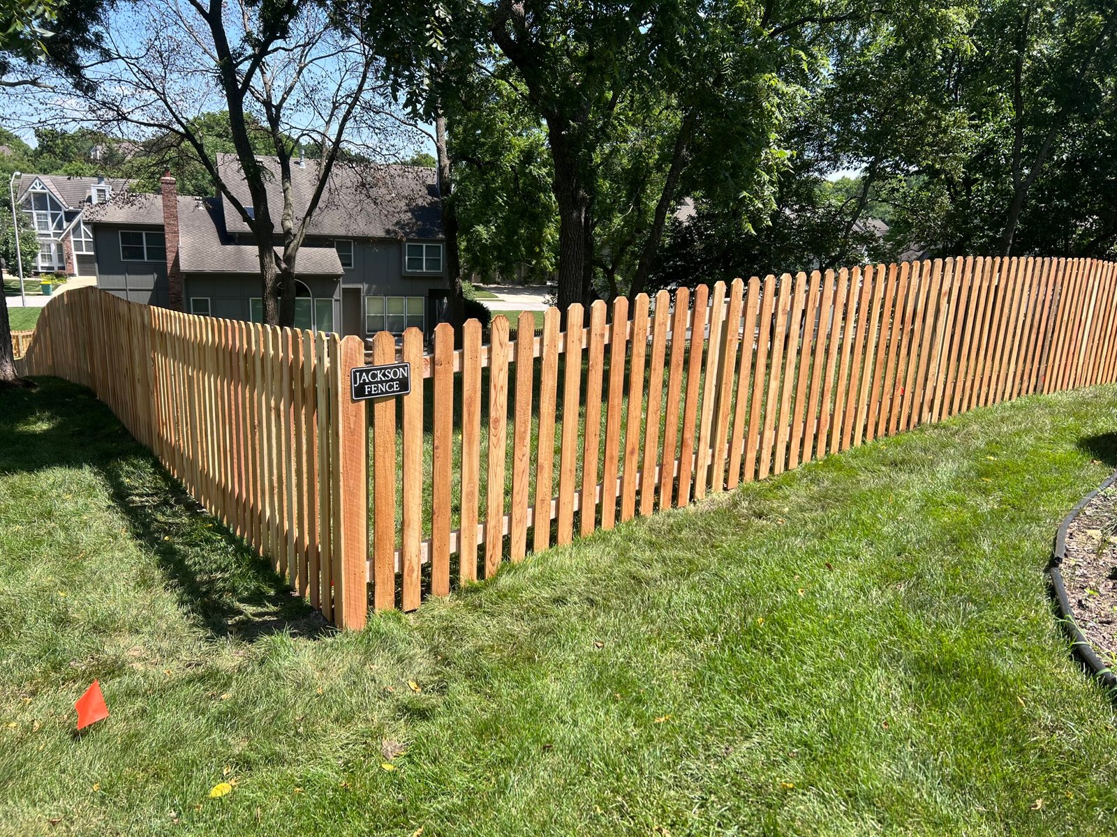 Spaced Picket Fence Leawood