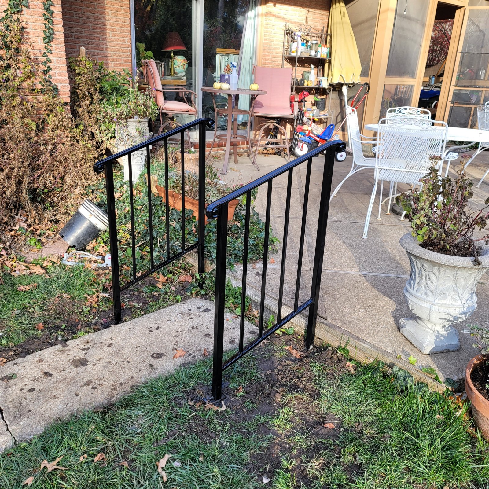 custom iron handrail