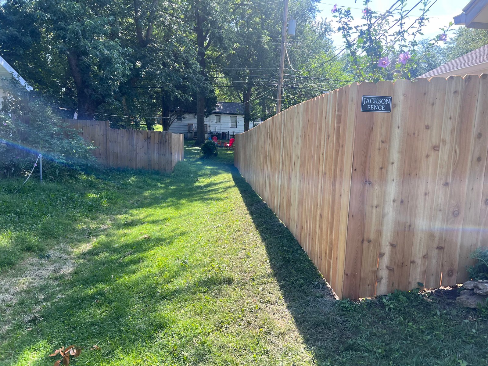 wood fence in overland park kansas
